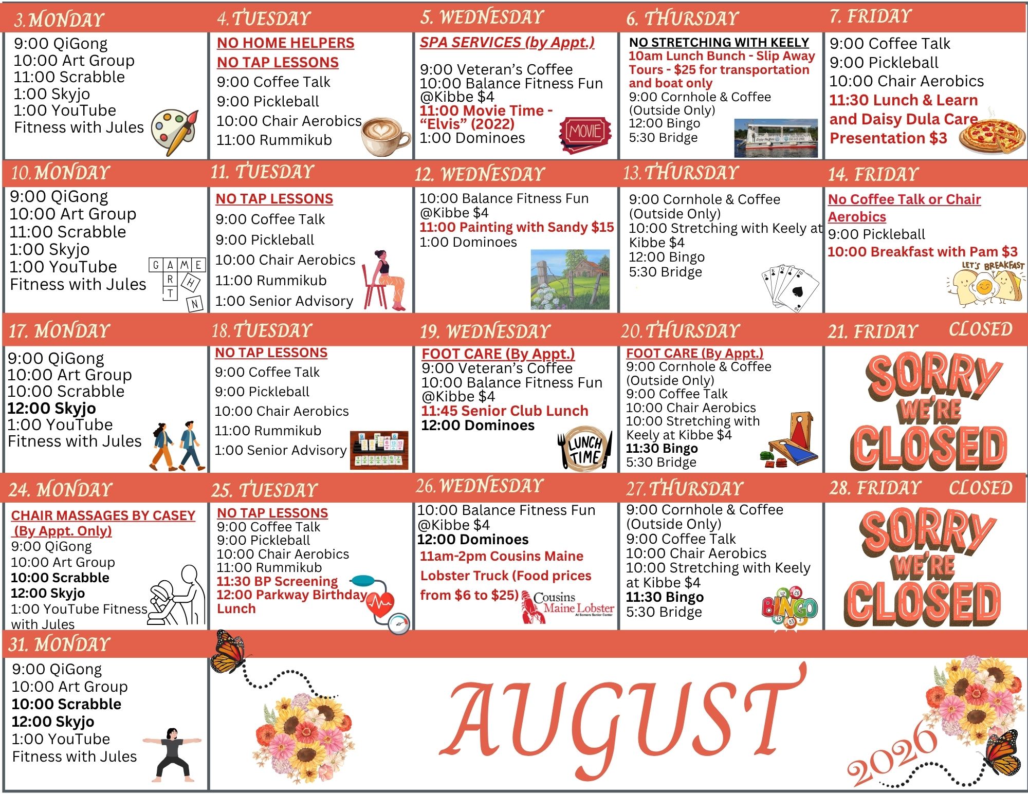 August 2026 Calendar